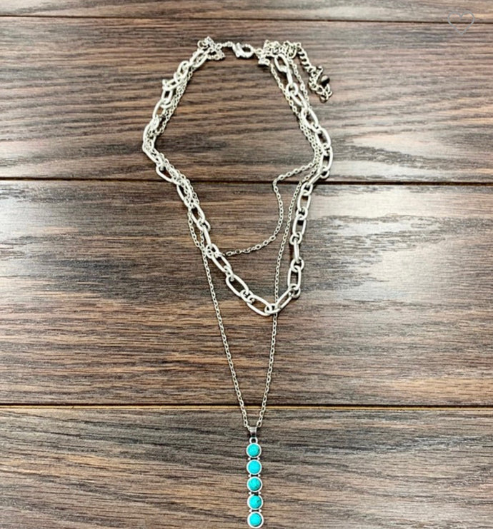 Buckin Bronco 3 in 1 Necklace