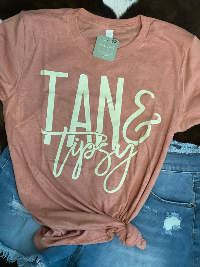 Tan & Typsy Tee