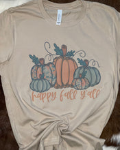 Load image into Gallery viewer, Happy Fall Y’all Tee!
