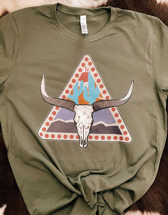 Bull Skull Tee