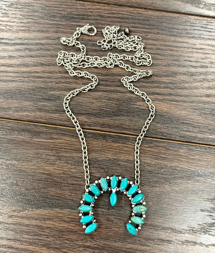 Turquoise Squash Necklace